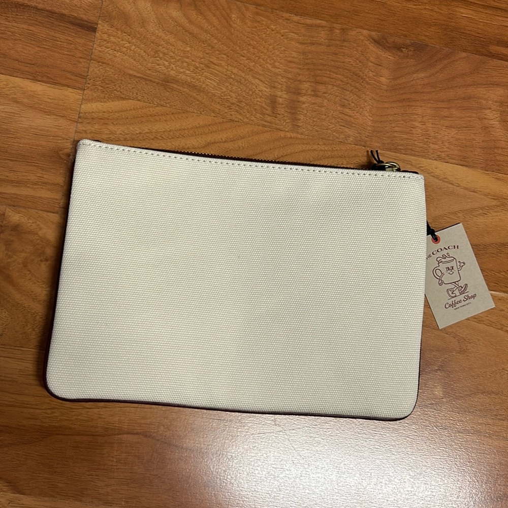 NWT Coach ✨Japan Exclusive ✨ Coach Coffee Shop Clutch - Picture 8 of 12